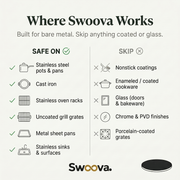Swoova Sponge for Stainless Steel