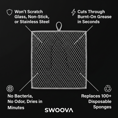 Swoova Non-Scratch Wire Dishcloths