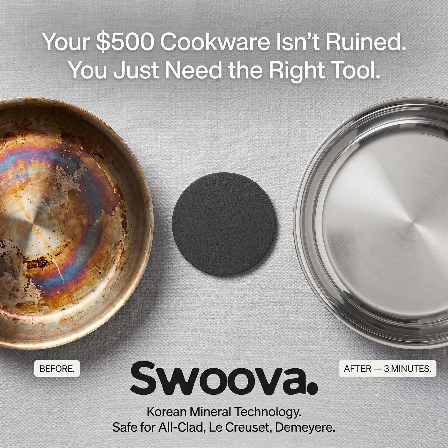 Swoova Sponge for Stainless Steel